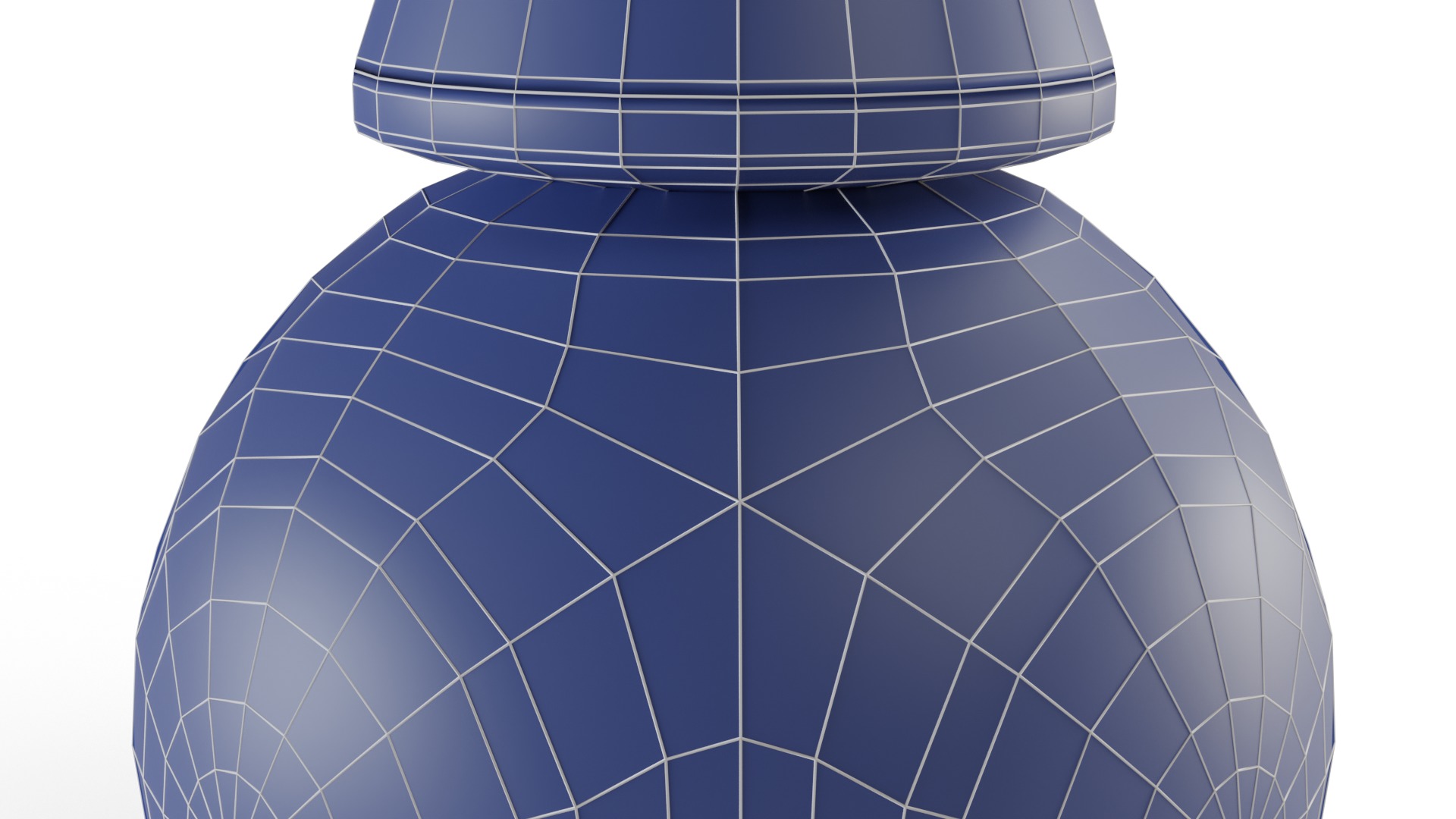 BB-9E Low-poly 3D model_17