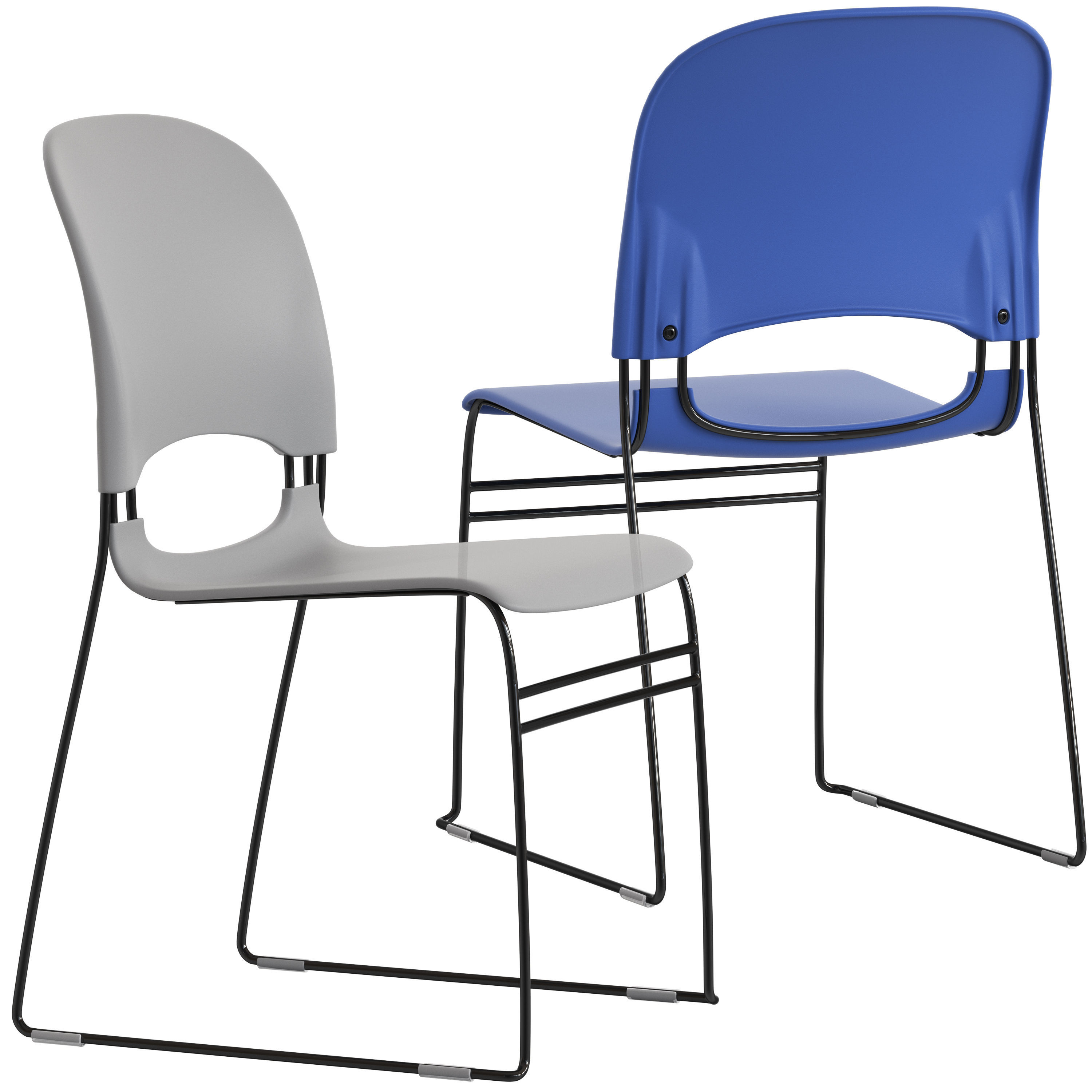Herman Miller Limerick Chairs 3D model_1