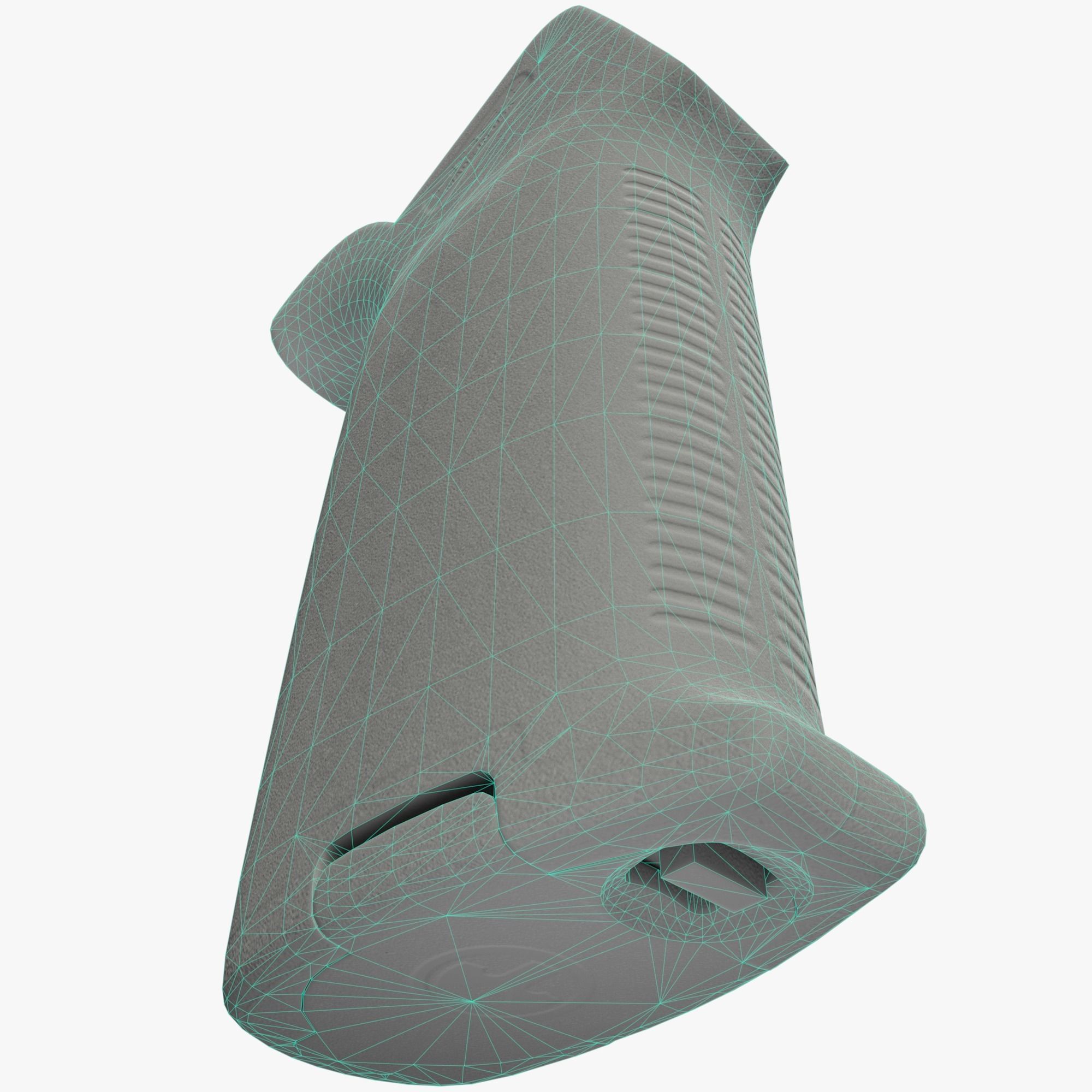 Magpul moe grip Low-poly 3D model_35