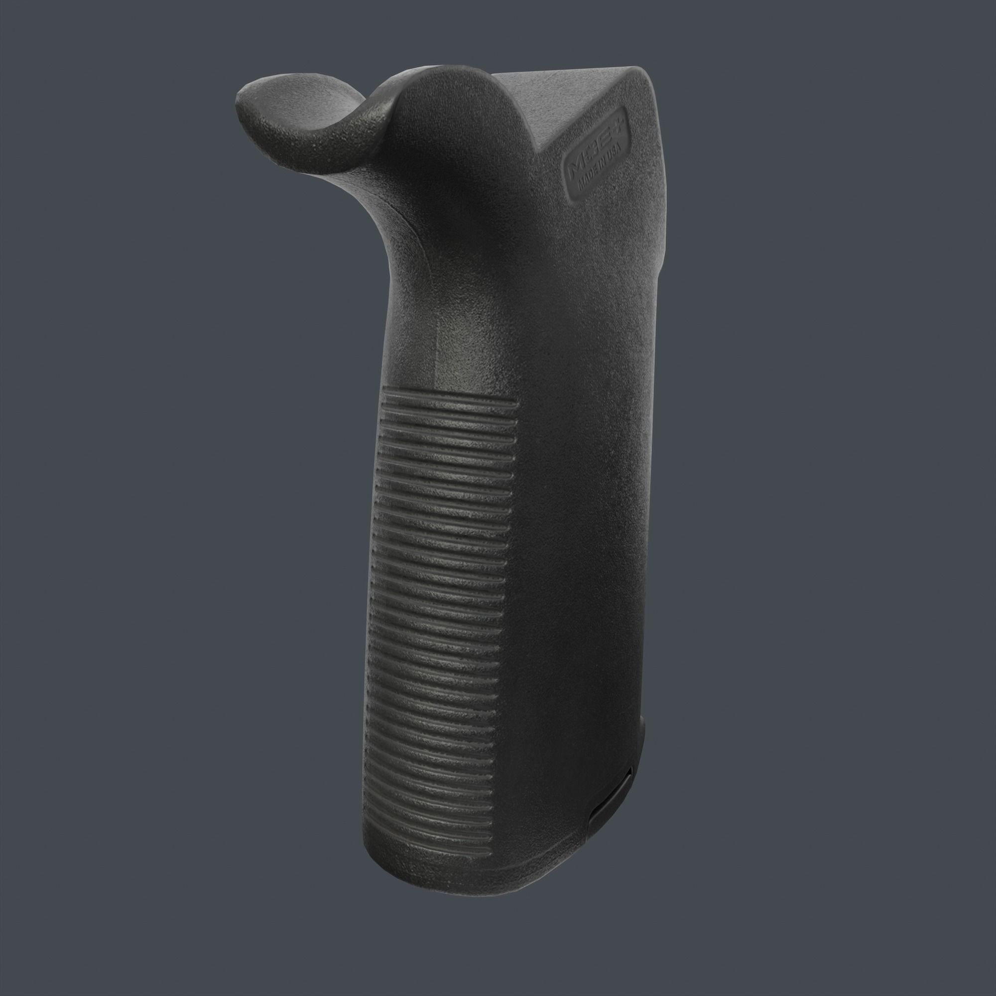 Magpul moe grip Low-poly 3D model_12