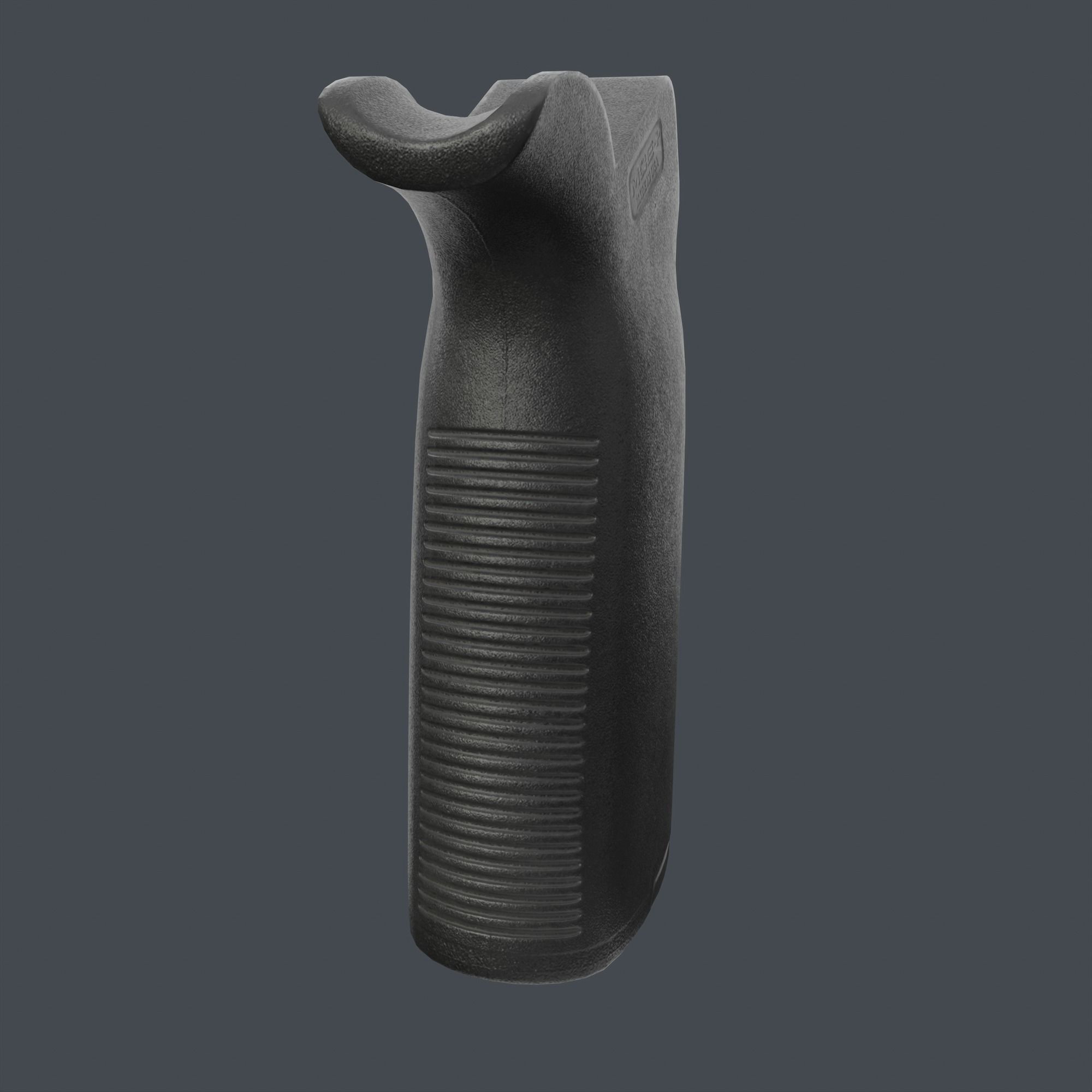 Magpul moe grip Low-poly 3D model_13