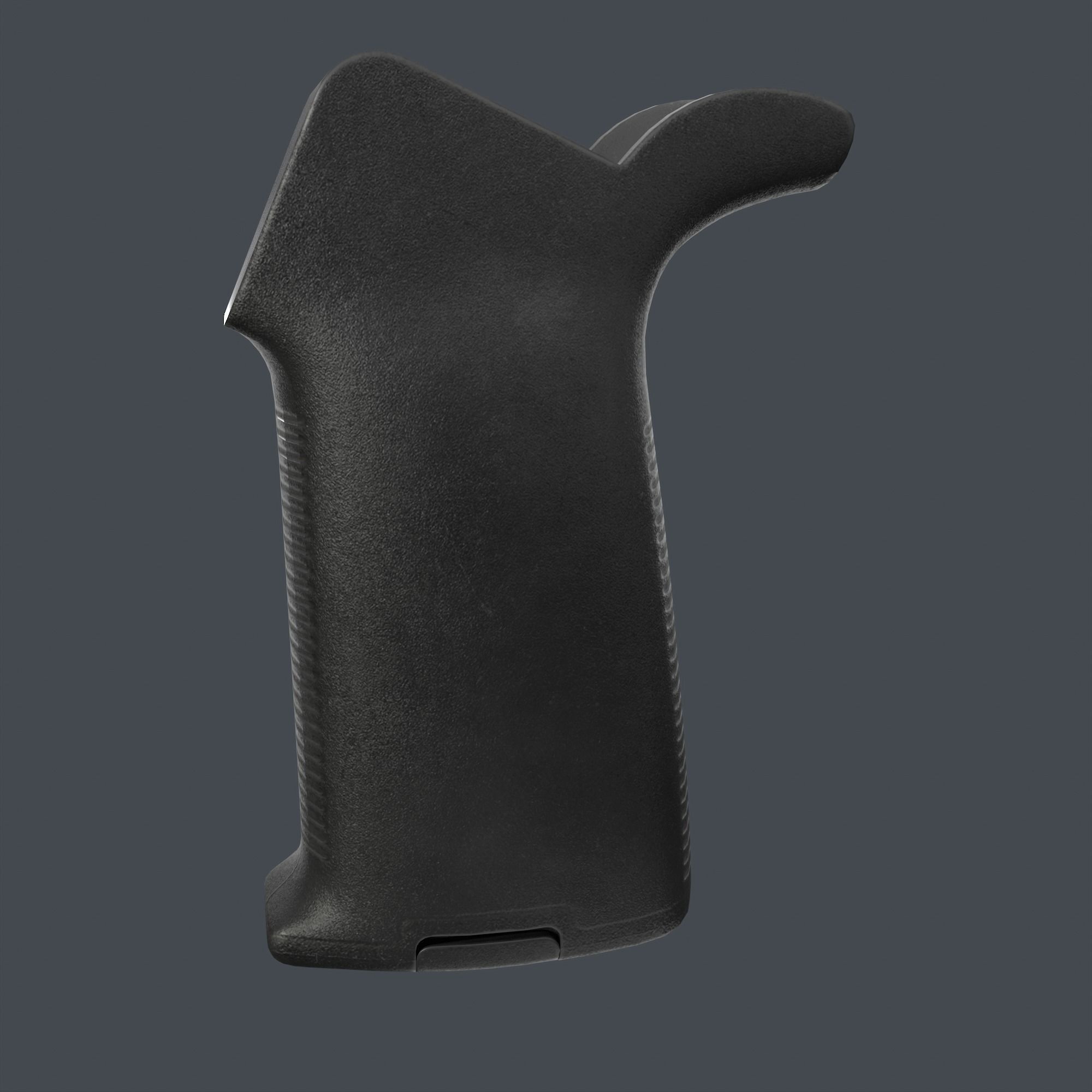 Magpul moe grip Low-poly 3D model_21