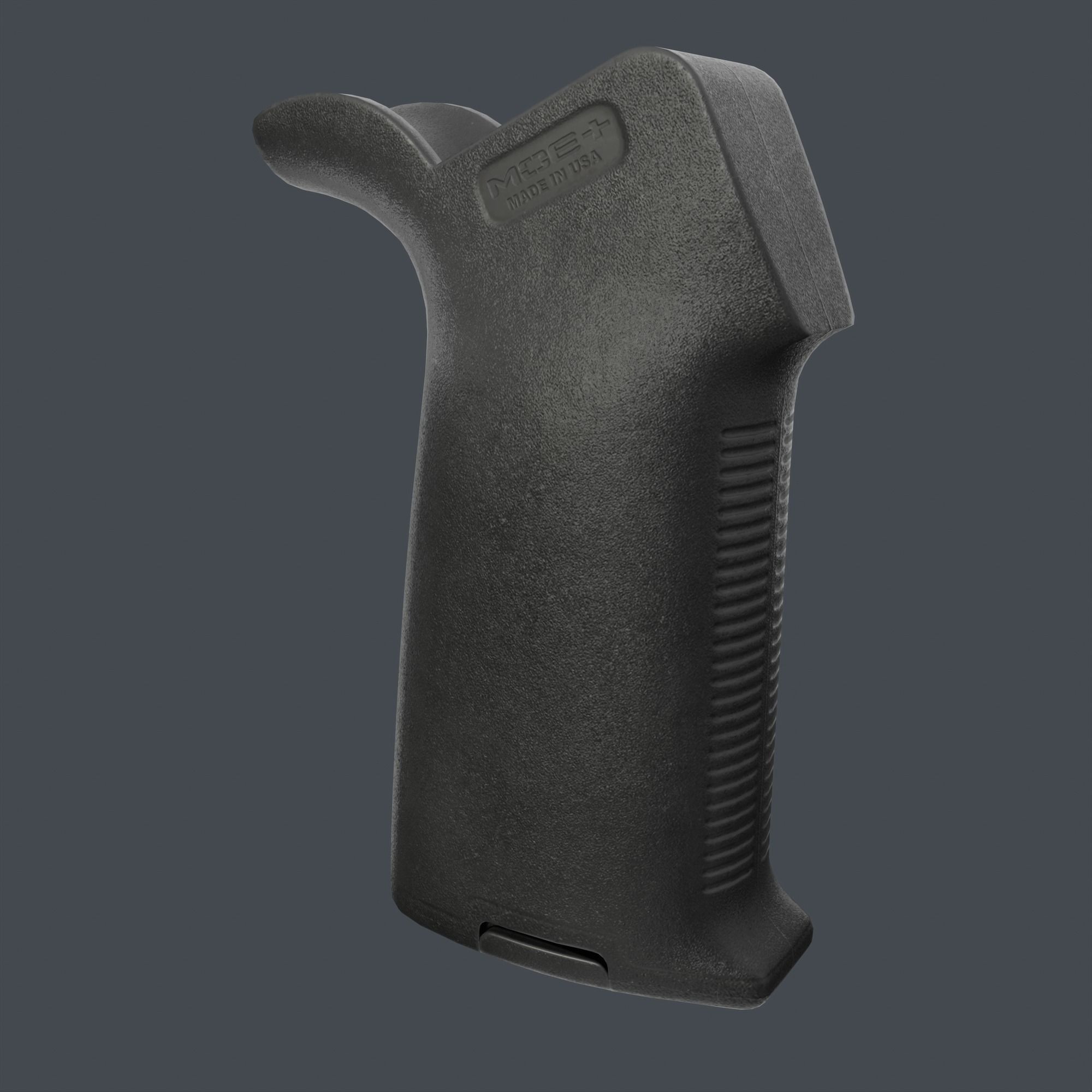 Magpul moe grip Low-poly 3D model_6