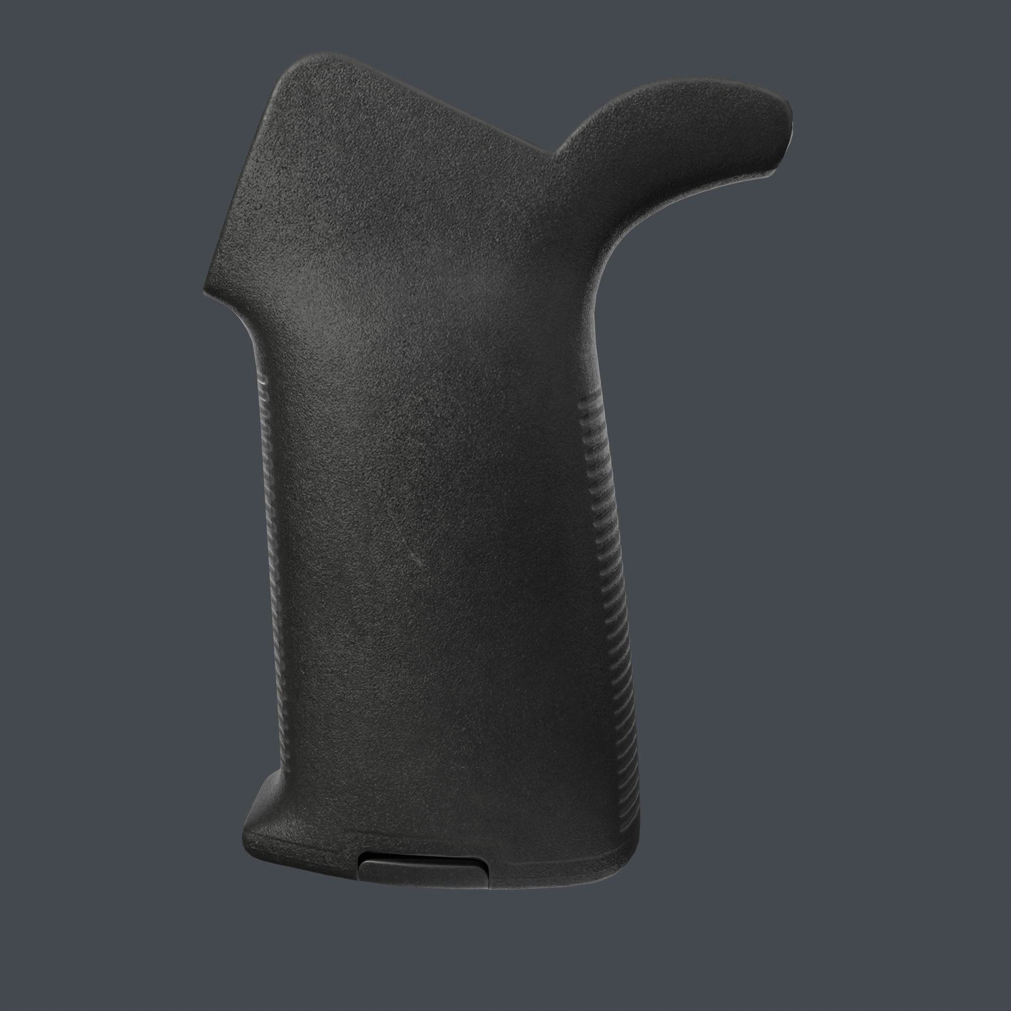 Magpul moe grip Low-poly 3D model_20