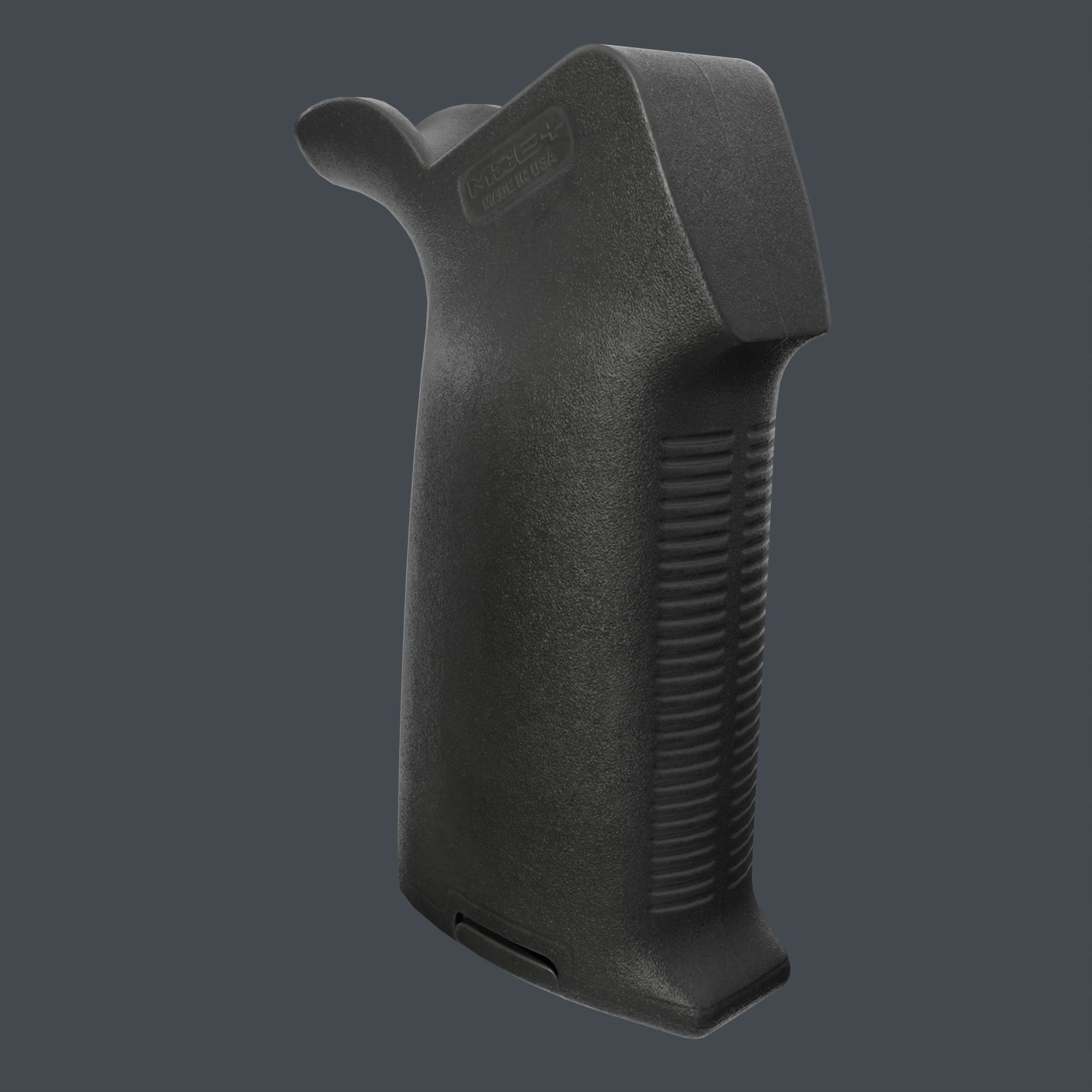 Magpul moe grip Low-poly 3D model_29