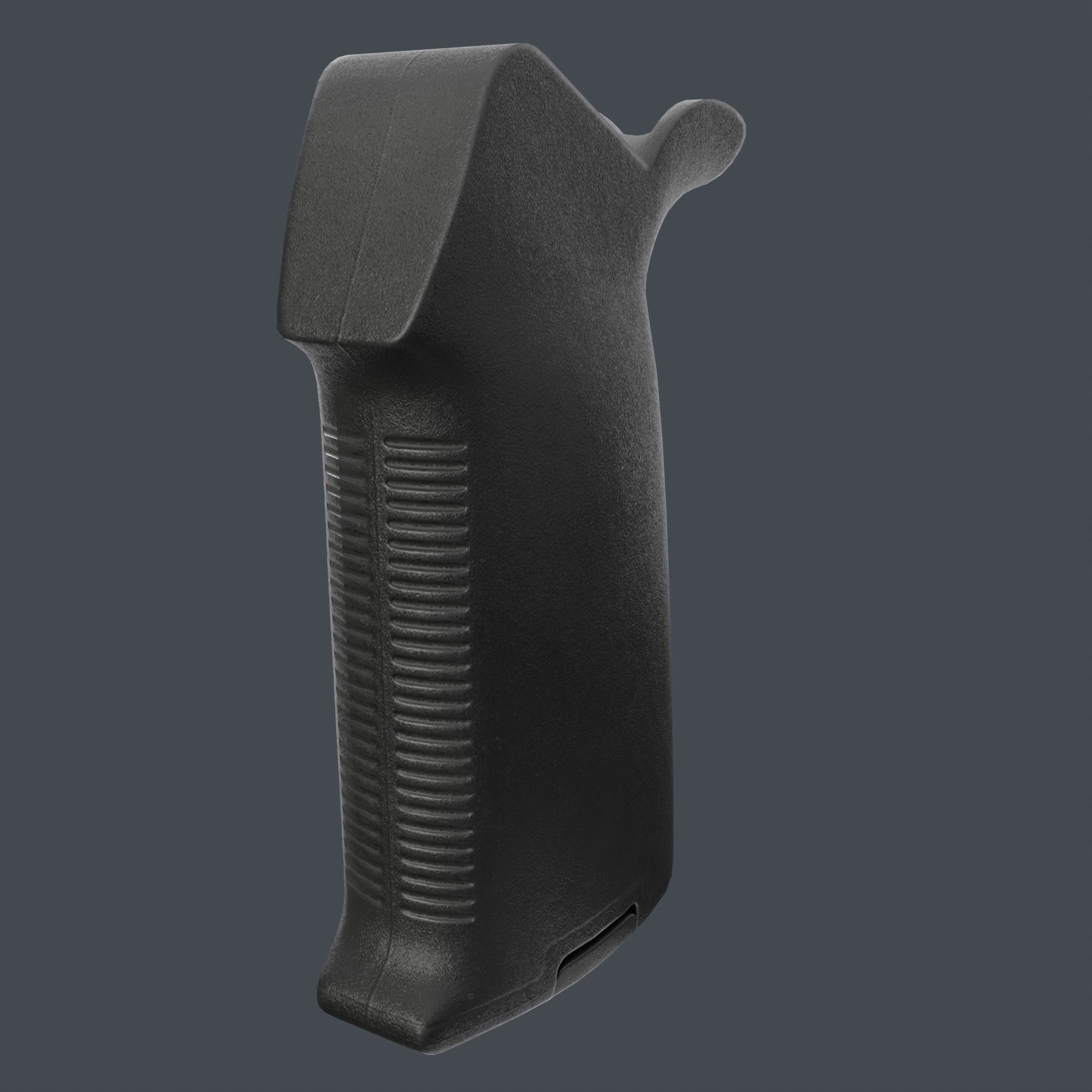Magpul moe grip Low-poly 3D model_24