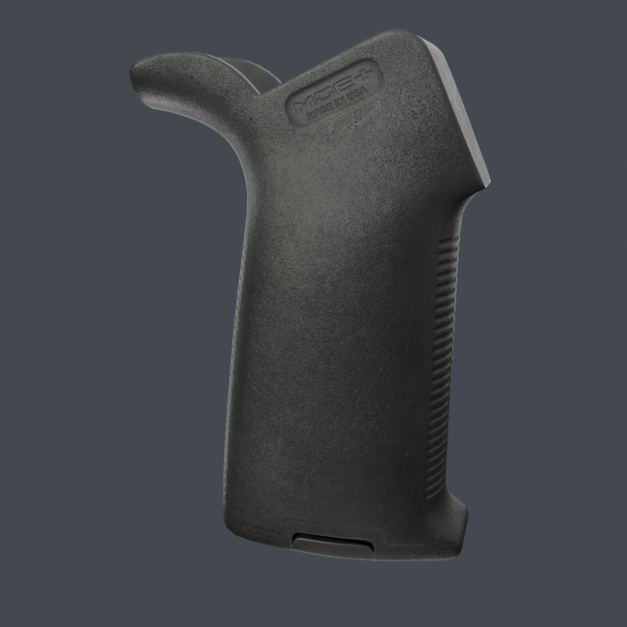Magpul moe grip Low-poly 3D model_7
