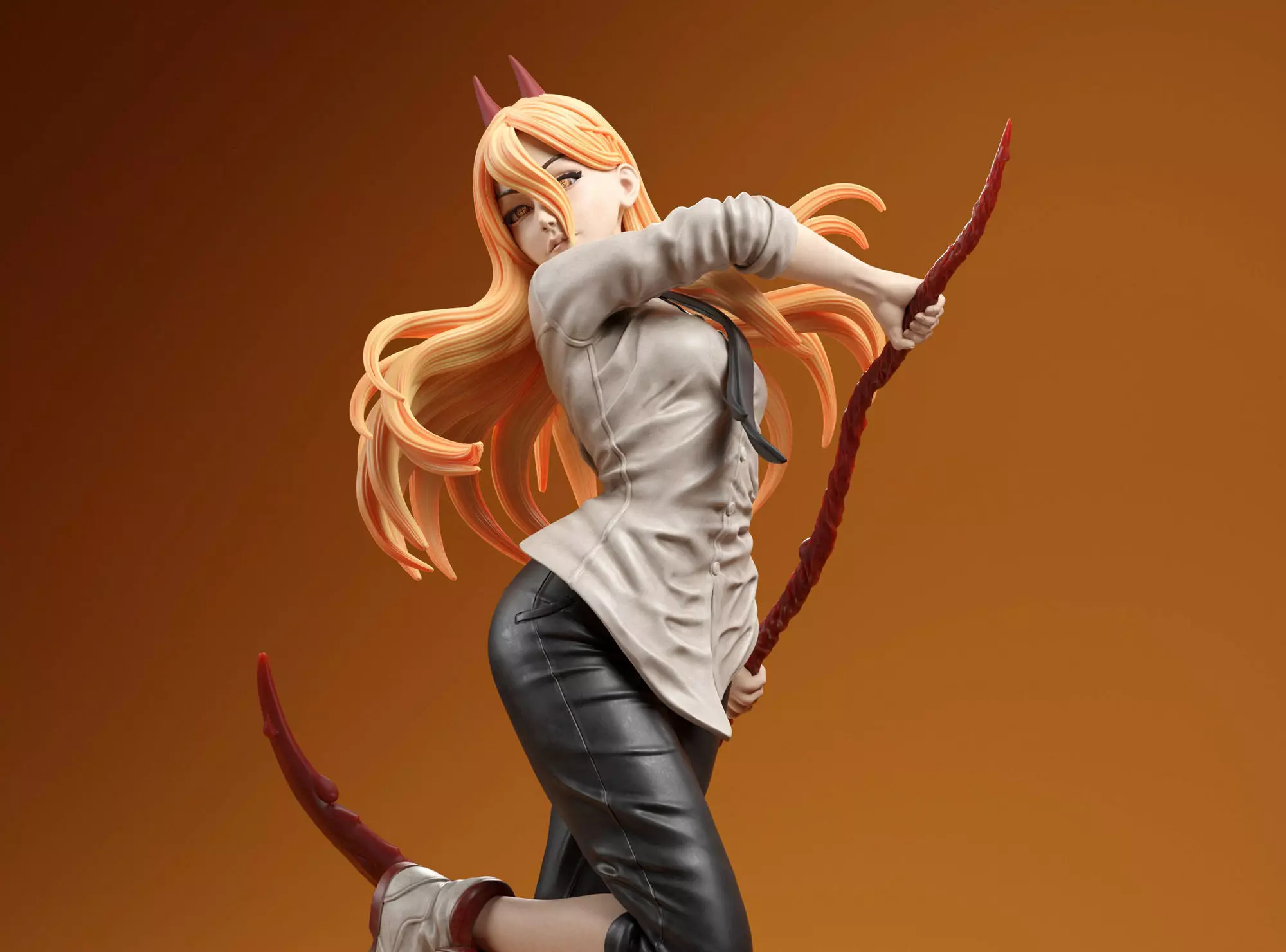 POWER CHAINSAW MAN 3D print model_0