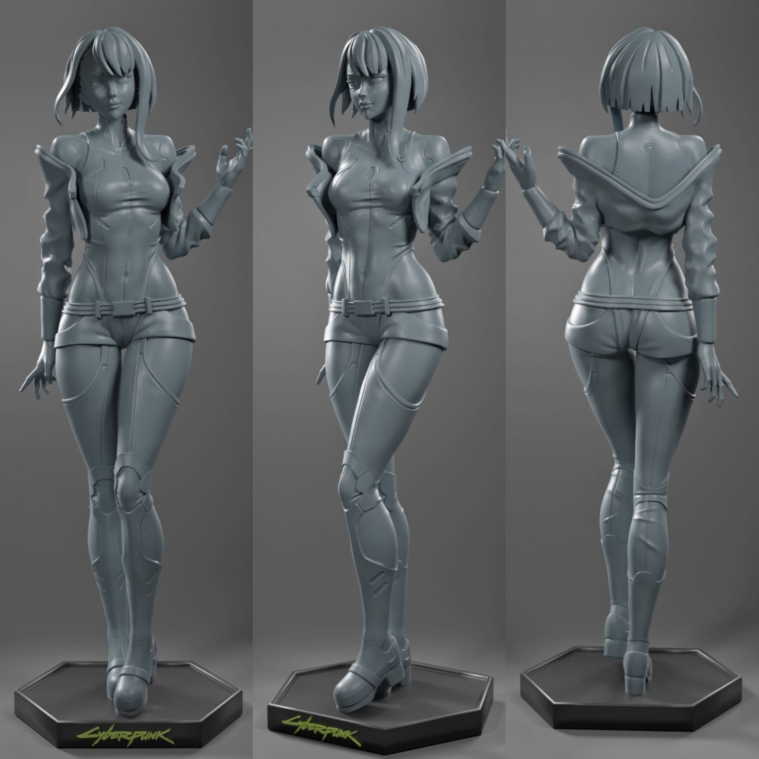 Lucy From Edgerunners 3D print model_3
