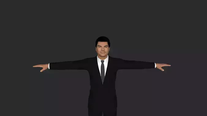 George Lopez Hyper Realistic Full Body Rigged Character
