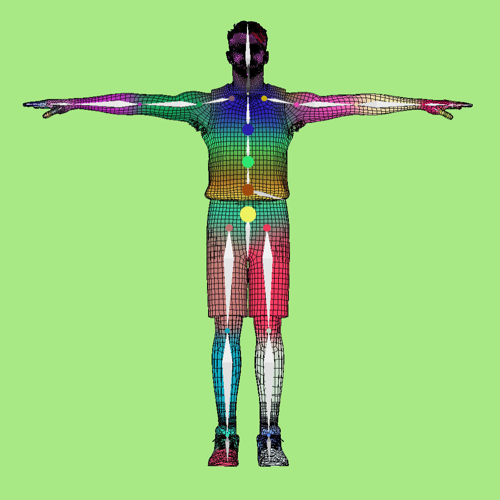 T-Pose rigged Luka Doncic Dallas Mavericks NBA 3D model_6
