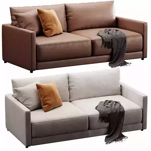 Crate and Barrel Gather Sofa 3D model