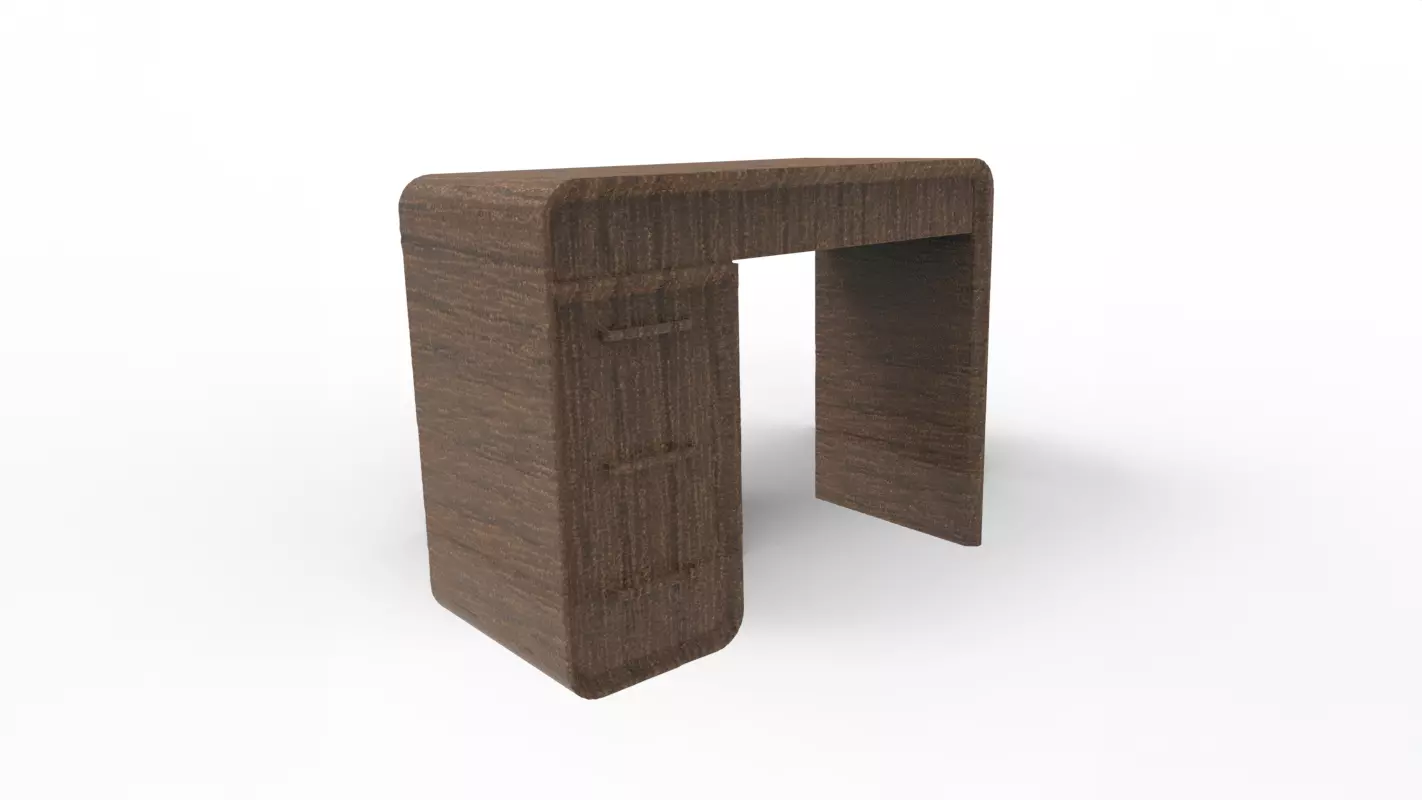 Desk office 3D print model