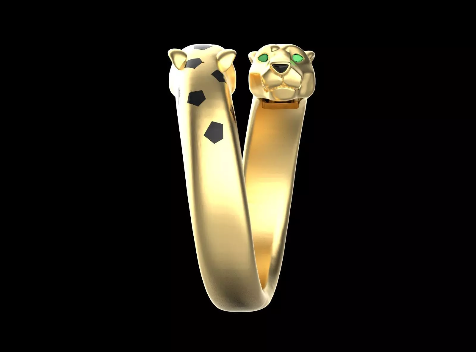 RING PANTHER 3D print model_14