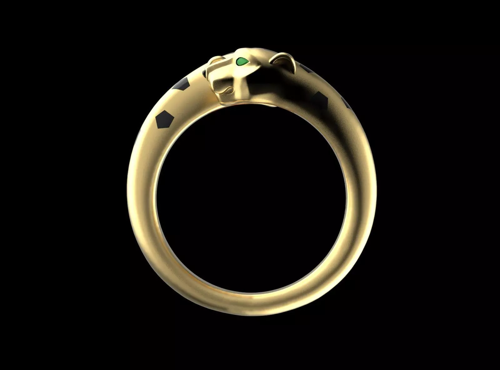 RING PANTHER 3D print model_13