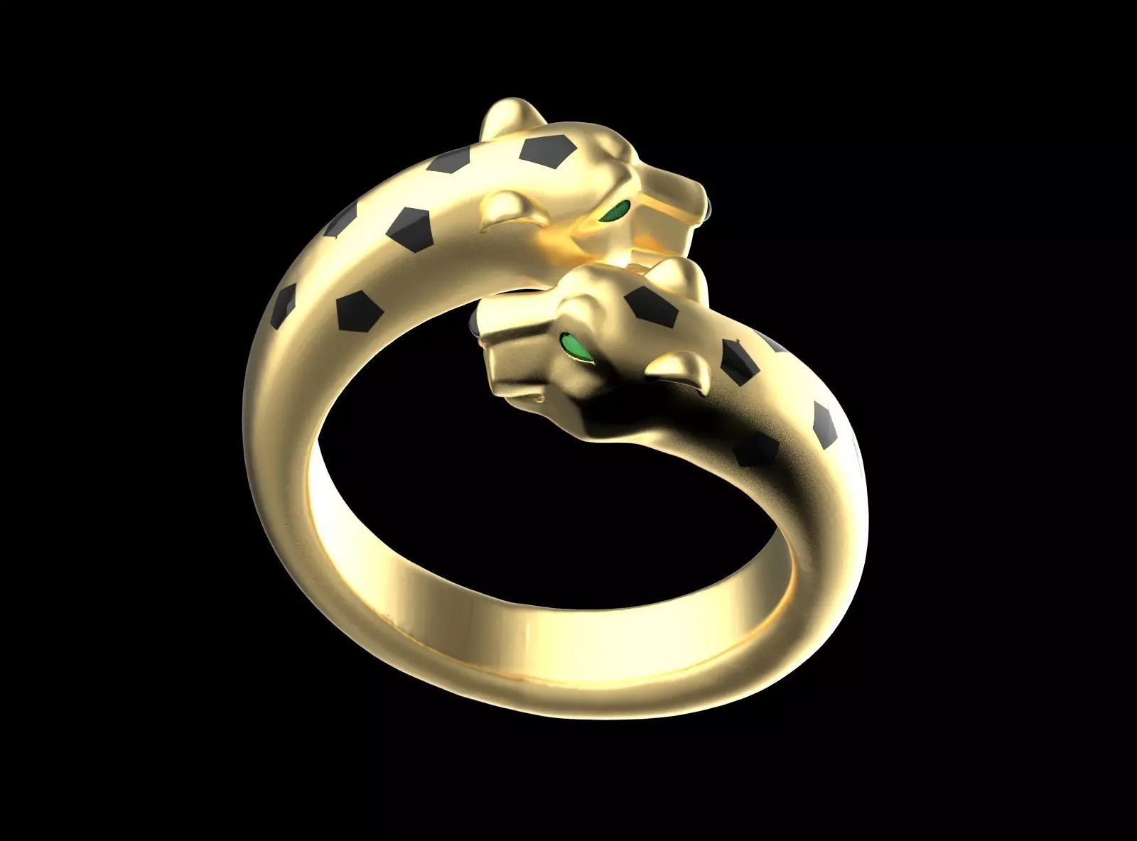 RING PANTHER 3D print model_0