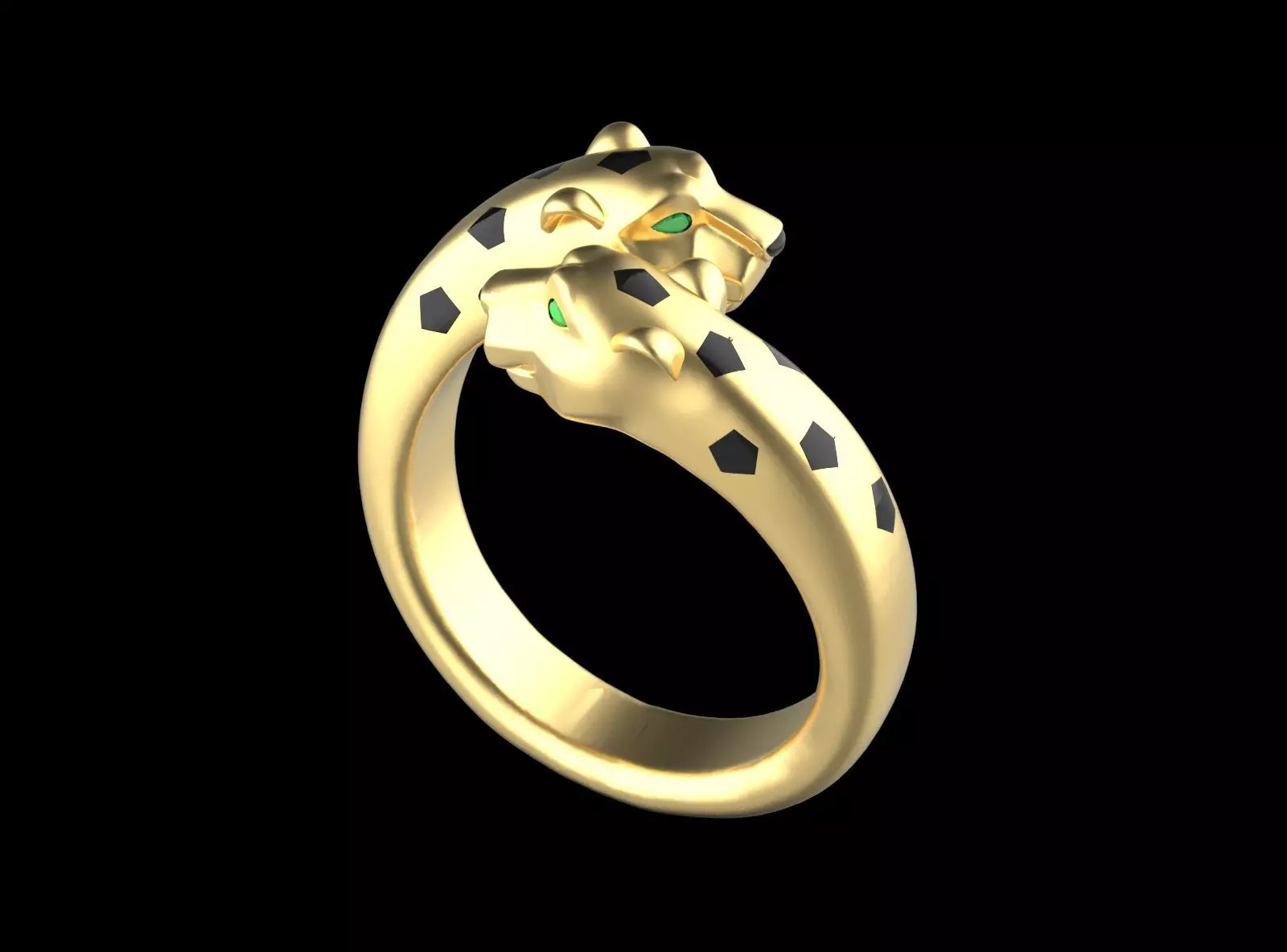 RING PANTHER 3D print model_7