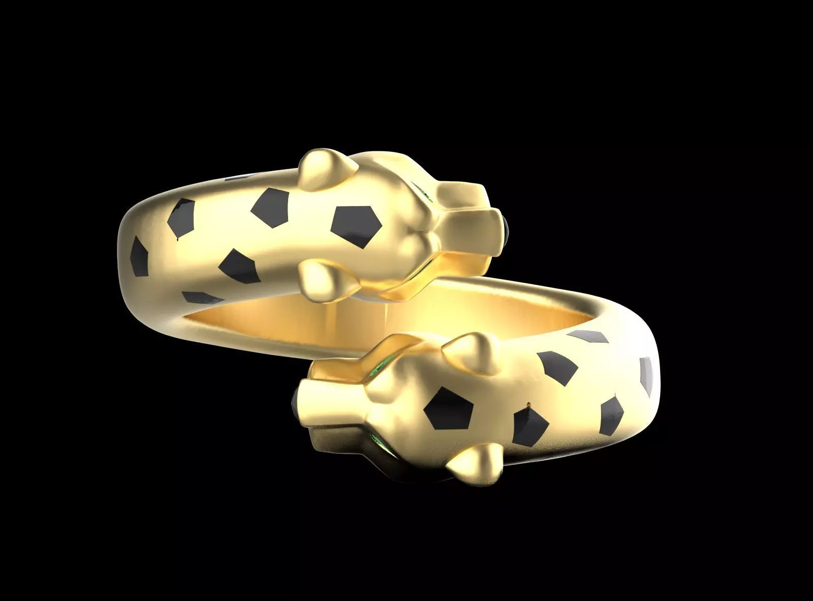 RING PANTHER 3D print model_1