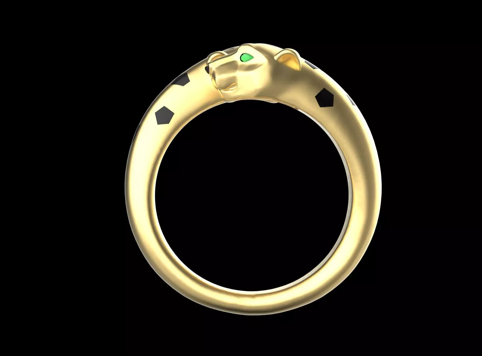 RING PANTHER 3D print model_6