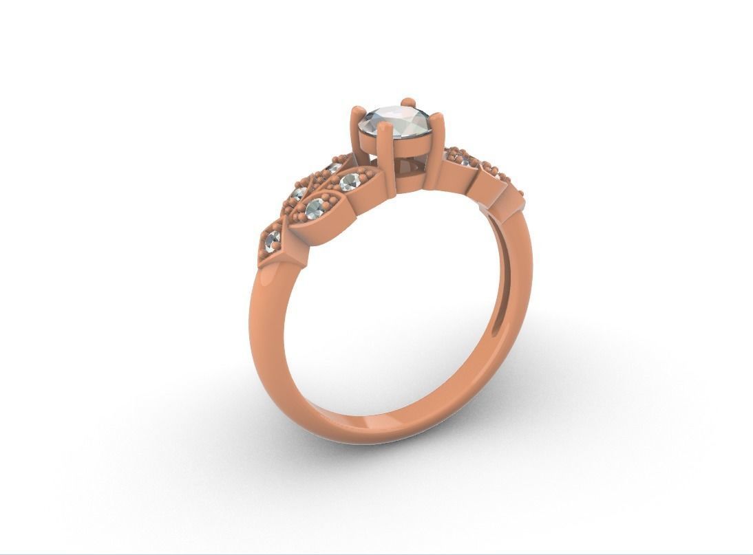 WEDDING RING 3D print model_5