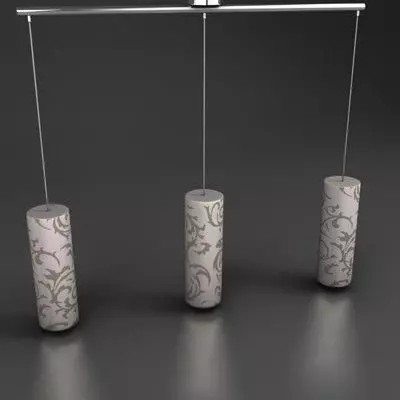 Lampara techo 3D model_0