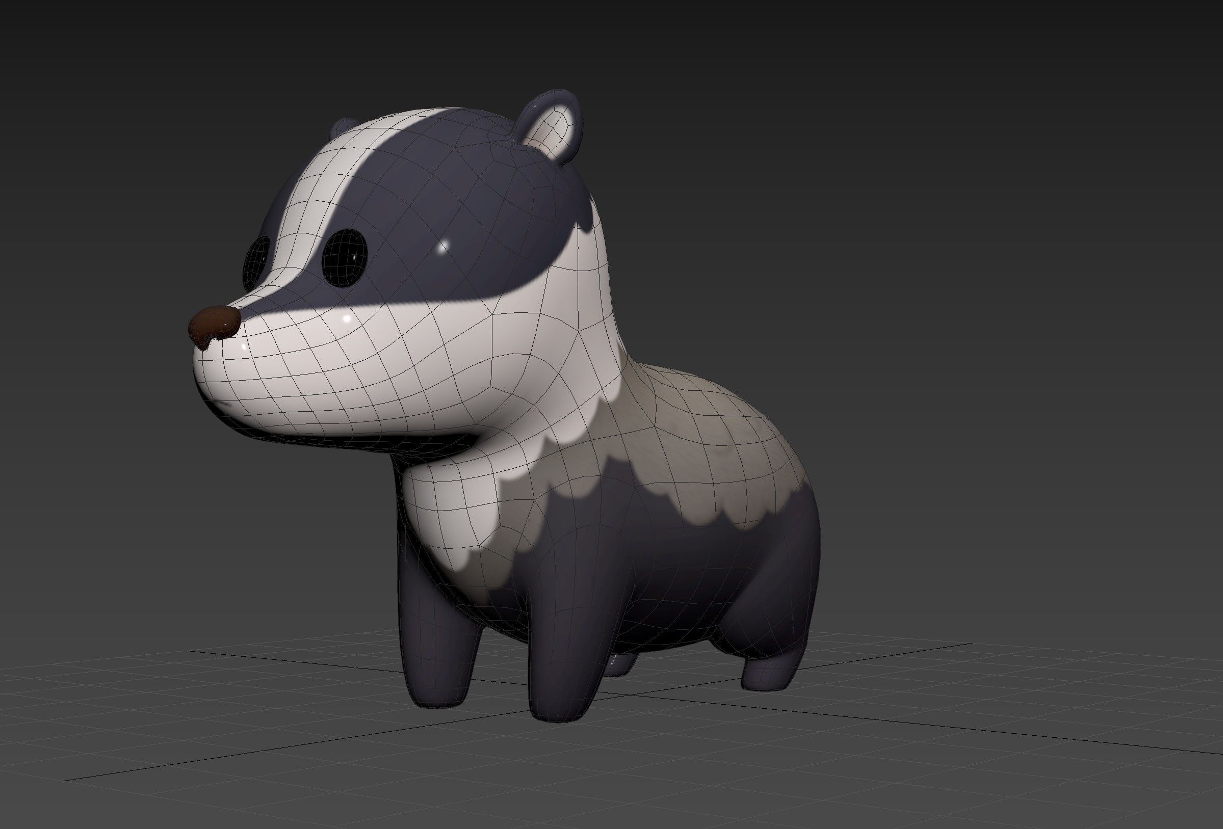 Character293 Badger 3D model_30