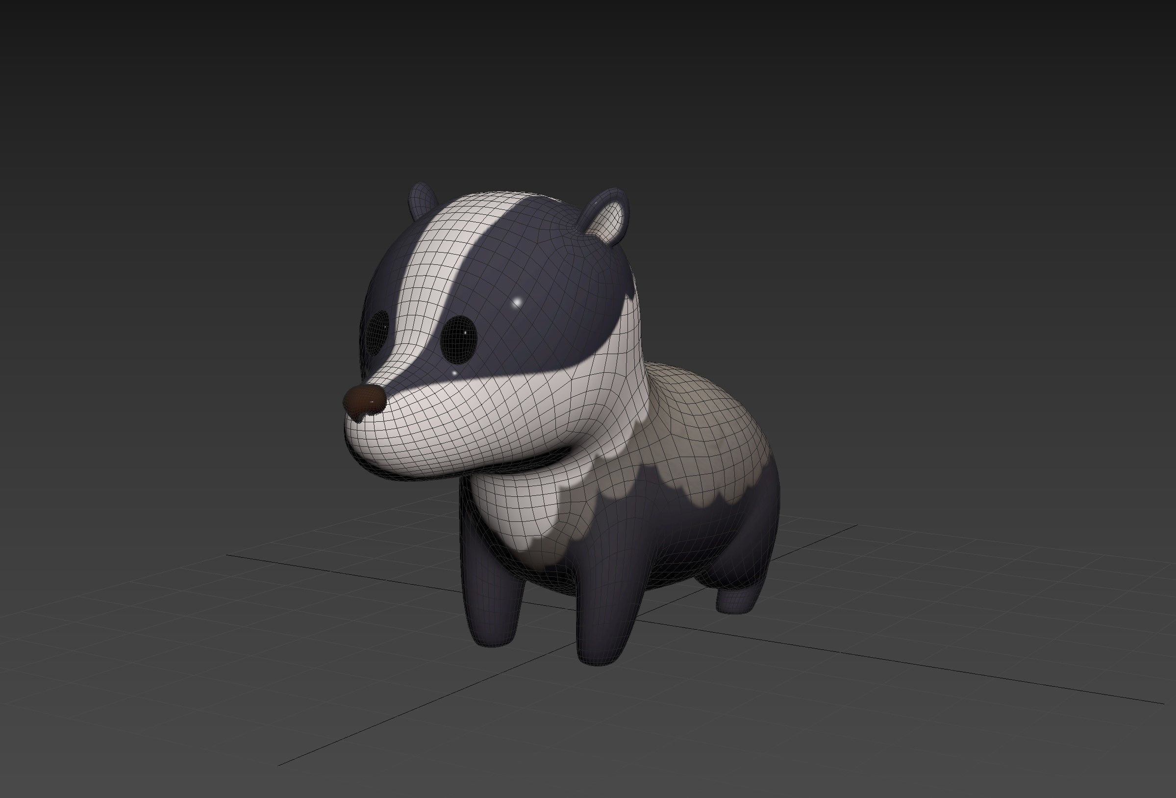 Character293 Badger 3D model_21