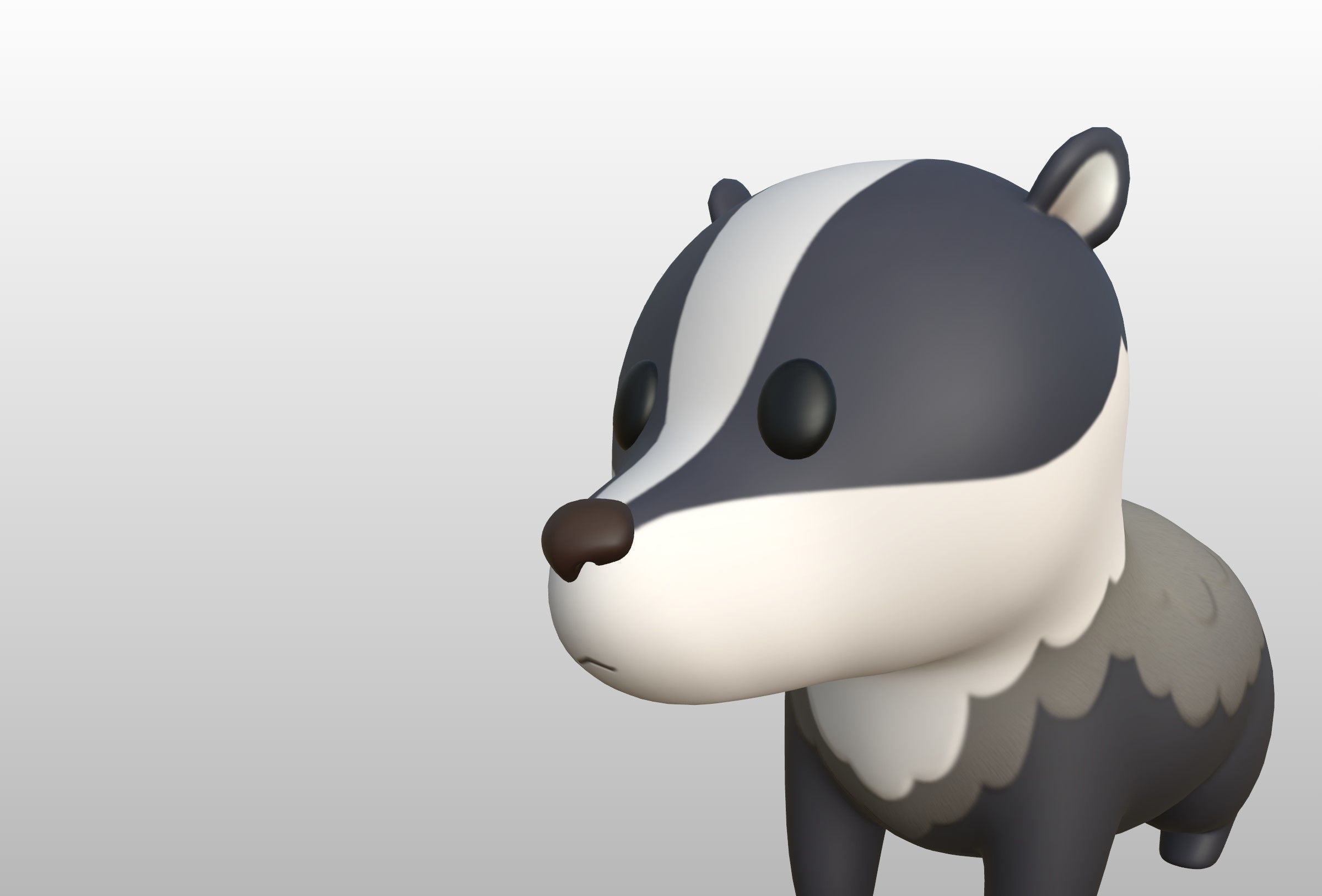 Character293 Badger 3D model_18