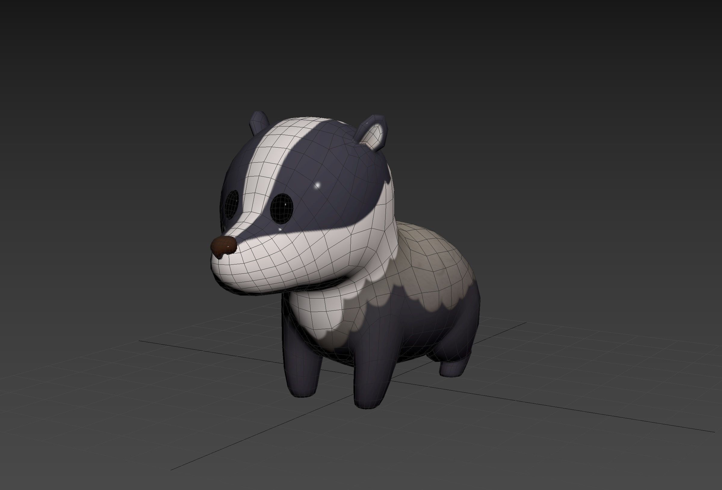 Character293 Badger 3D model_20