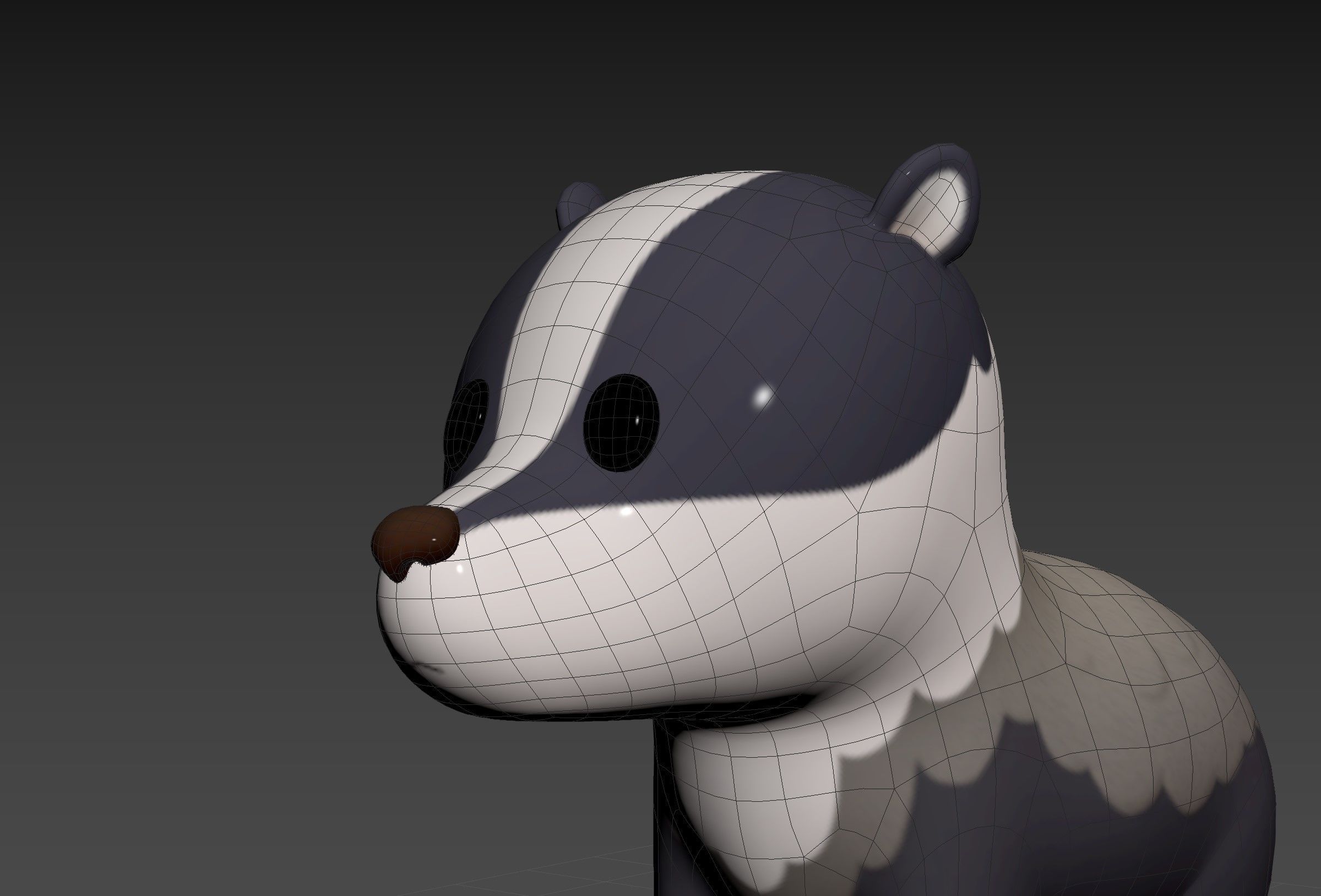 Character293 Badger 3D model_31