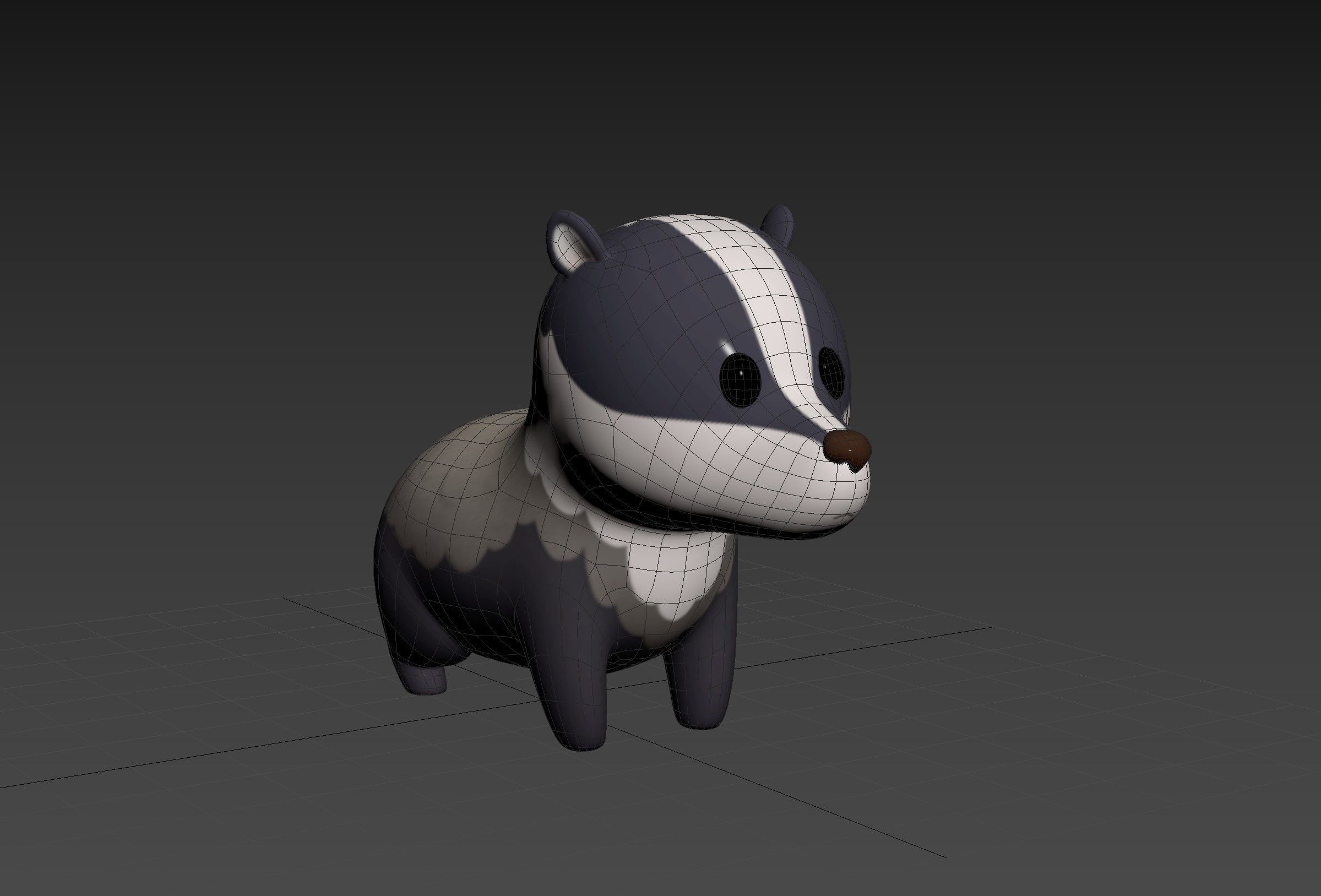 Character293 Badger 3D model_22