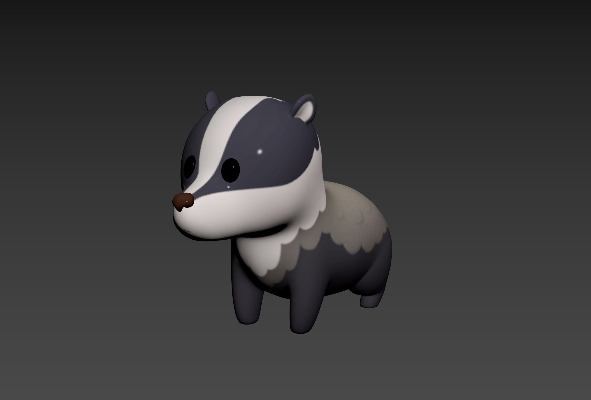 Character293 Badger 3D model_19