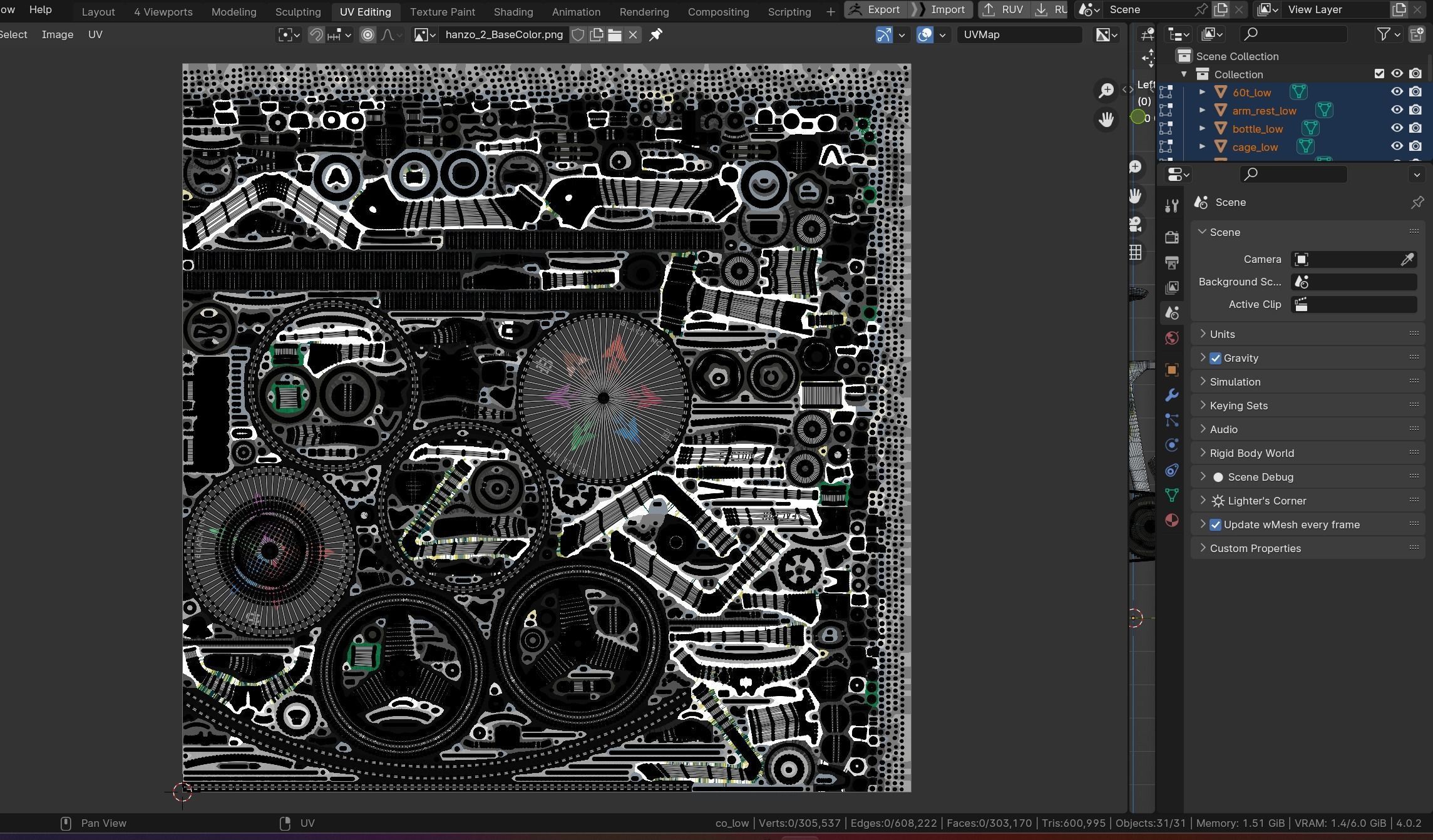 Factor Hanzo time trial bike Low-poly 3D model_22