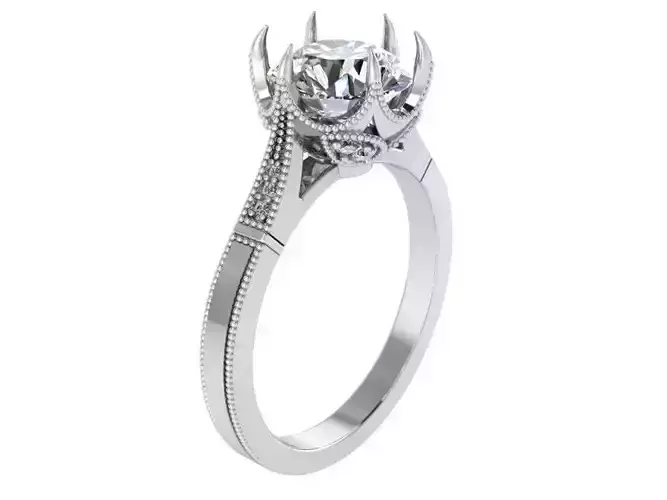 Round Diamond Ring 4025