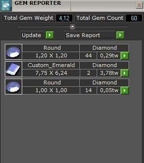 Emerald Halo Earring 4026 3D print model_8