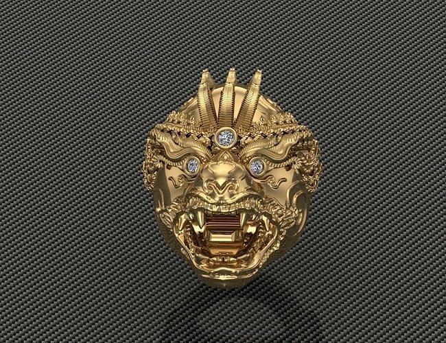 Hunaman Ring In Cambodia Khmer Name Lkhoun korl