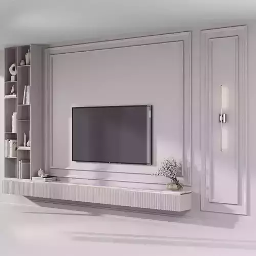 TV wall decor set8