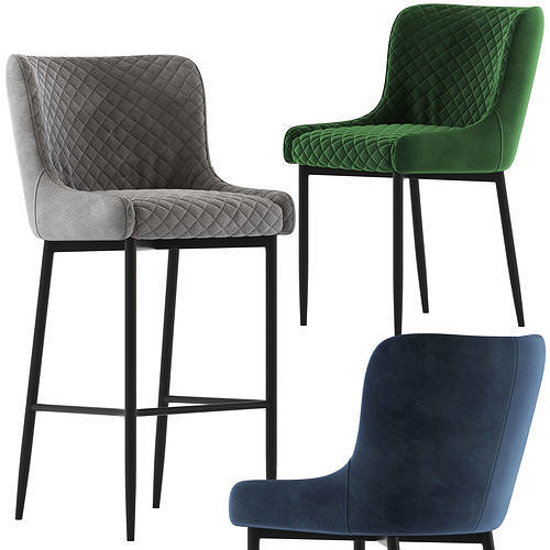 Innova Australia Danya Chair and Stool 3D model