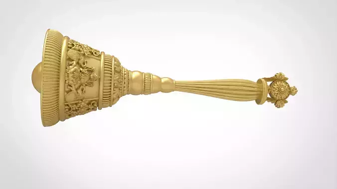 Laxmi Bell Artwork-18 3D print model
