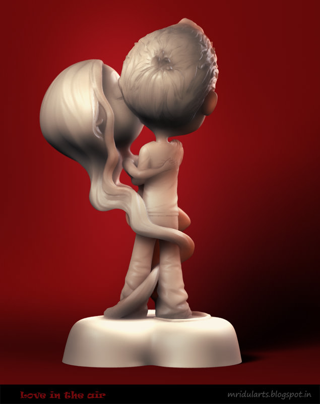 Love in the Air - A 3D print model_2