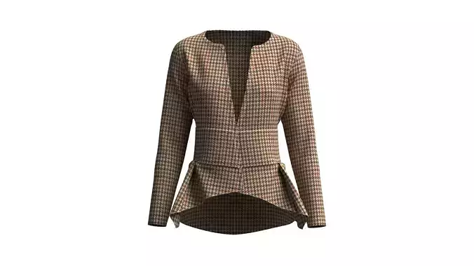 Ladies Fashion Tops 3D model