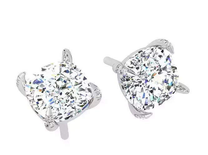 Diamond Stud Earring 4059