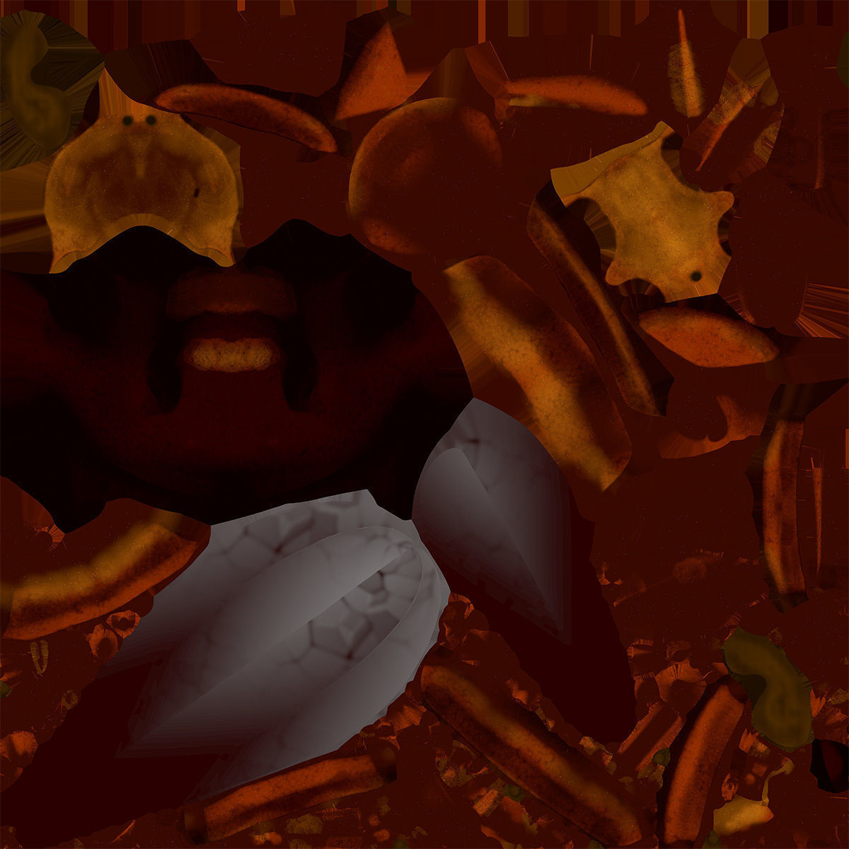 4K Honey Bee Low-poly 3D model_12