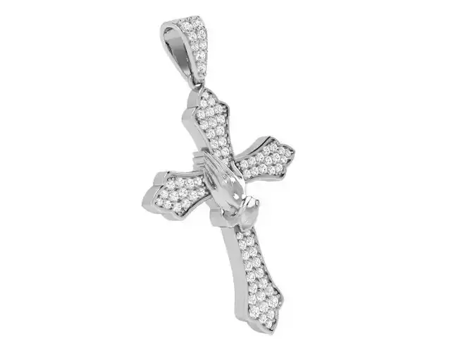 Cross Pray Pendant 4070
