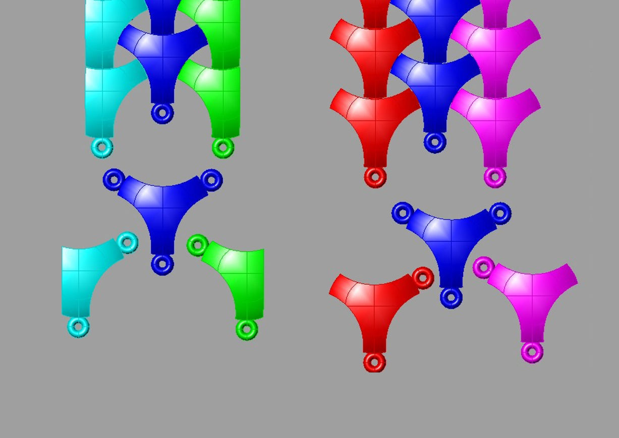 Bracelets Chain ARMORE2 3D 3D print model_4