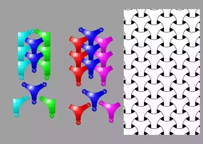 Bracelets Chain ARMORE2  3D