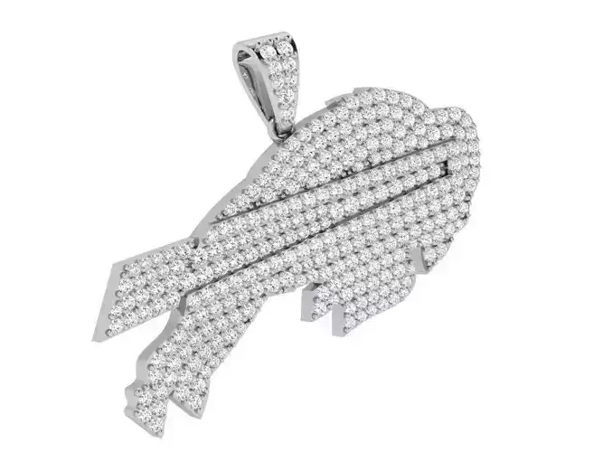 Animal Diamond Pendant 4074