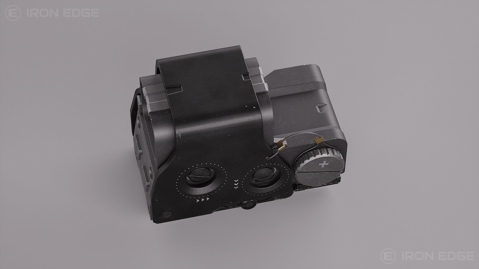 Holographic Sight VTH56 - AAA 3D Asset - Game Ready Low-poly 3D model_4
