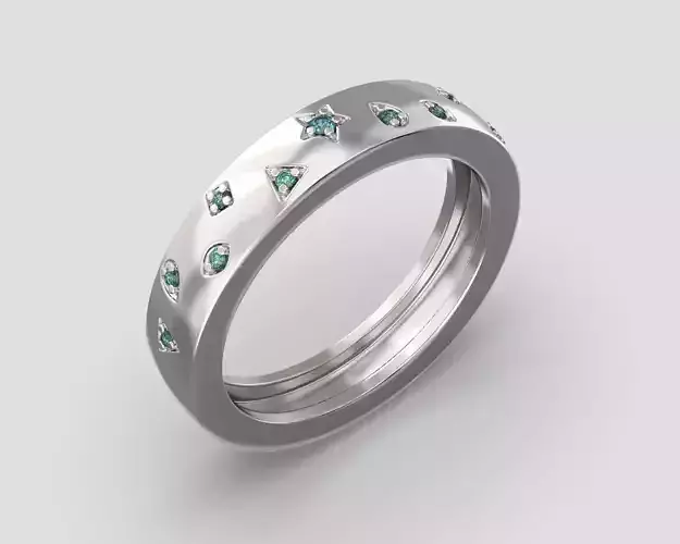 R 127 ring FEMALE sizes