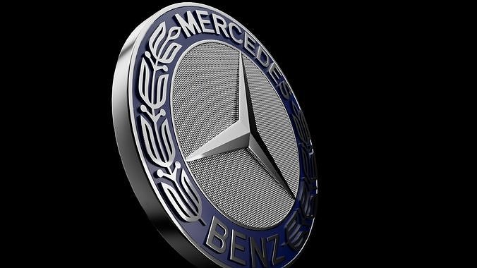 Mercedes-Benz Logo 3D model 3